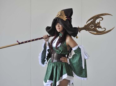 Laura Murray dressed up as Lulu from Legal Legends  for the Anime Revolution at Vancouver Convention Centre in Vancouver, BC. August 5, 2016. Anime Revolution is the largest three-day Anime convention located in Vancouver, Canada.
