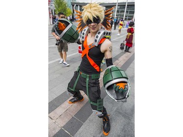 Kiren poses at Anime Revolution, a three-day convention of  activities, exhibits, panels and performances of the popular Japanese-born anime art form in Vancouver Sunday August 7, 2016.