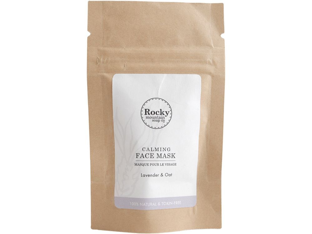 Rocky Mountain Soap Co. Calming Face Mask.