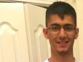 This Facebook photo shows Kevin Dhillon, who was 16 when he was killed in a hit-and-run crash at the intersection of 96th Avenue and 123A Street in Surrey on June 24, 2014. The other driver was sentenced to 15 months in jail.