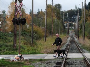 Homeless camps are springing up near railway tracks in Newton, leading engineers to sound their whistles more frequently to warn people of a train's approach.