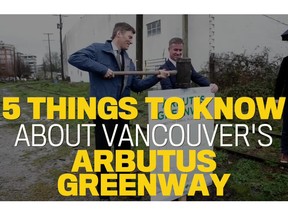 The development of the Arbutus greenway in Vancouver