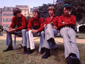 The Monkees in 1966: Micky Dolenz, Davy Jones, Peter Tork and Michael Nesmith.