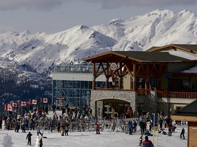 Whistler-Blackcomb Holdings will be purchased by Colorado-based Vail Resorts Inc. under a friendly deal announced this morning by the companies. Roundhouse Lodge on Whistler Mountain at Whistler Blackcomb Ski Resort is shown in this file photo.