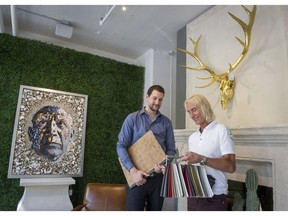 VANCOUVER, BC: June 29, 2016 -- Rick Bohonis and Ramon Masana Tapia at Suquet Interiors in Vancouver, B.C June 29, 2016.  (photo by Ric Ernst / PNG)  (Story by Jenny Lee)  TRAX #: 20043937A [PNG Merlin Archive]