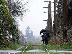 The City of Vancouver paid Canadian Pacific Railway $55 million for the 9-km Arbutus corridor.