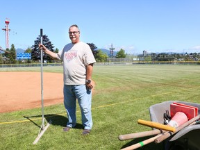 Richard Saunders has volunteered with Hastings Park and Trout Lake Little League for more than three decades making sure the diamonds are in tip-top shape. Hastings’ Richard Saunders Field will host the Little League Canadian Championship, starting Thursday.