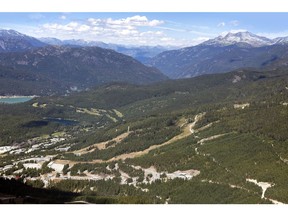 RCMP in Whistler say efforts will continue Monday to recover the body of a man who died while on a day hike. Whistler and Blackcomb slopes, Mt. Currie and Pemberton Valley.