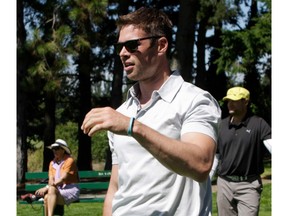 Willie Mitchell, former captain of the Florida Panthers and the pride of Port McNeill, is seen here at the Courtnall Celebrity Classic golf tournament at the Victoria Golf Club in 2011.