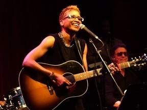 The Paula Boggs Band performs at the Roxy Cabaret on Sept. 24.
