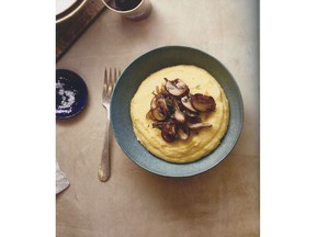Creamy Polenta with Mushroom Ragout from Plated by Elana Karp and Suzanne Dumaine.