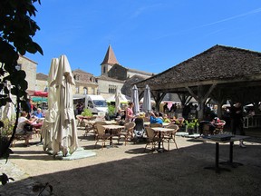 Market Day in Monpazier. Philip Gardner