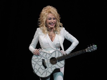 Dolly Parton at Rogers Arena on Monday, September 19, 2016.