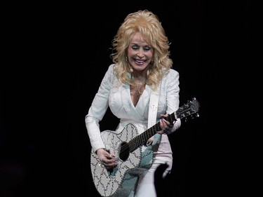 Dolly Parton at Rogers Arena on Monday, September 19, 2016.
