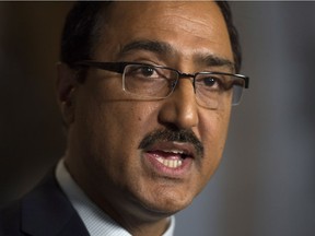 ‘In my mind infrastructure is about building communities, it is about providing a quality of life for citizens,’ says federal Infrastructure Minister Amarjett Sohi. ‘This is not about partisanship. This is not about us focusing where our seats are.’