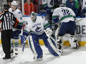 Vancouver Canucks goalie Jacob Markstrom was all ears when it came to his discussion with head coach Travis Green about his future playing time.