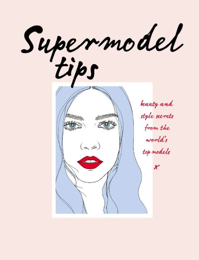 Cover art for the new book Supermodel Tips by Carly Hobbs.