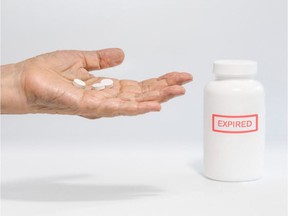 Older people are more likely than younger people in B.Cn to pay attention to the expiry dates on medications.