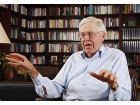 Charles Koch (above) and his brother David have a net worth estimated at $41 billion by Forbes.