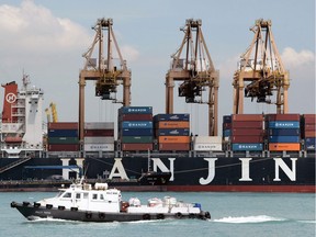 Hanjin Shipping filed for bankruptcy protection Aug. 31.