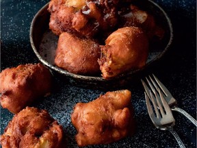 Apple Fritters from Outlander Kitchen: The Official Outlander Companion Cookbook.