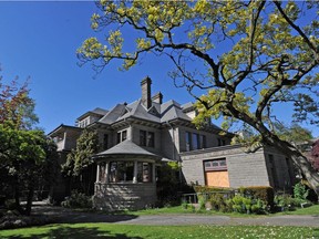 Gabriola Mansion on Davie Street in Vancouver, where the body of Natsumi Kogawa was found on Wednesday evening.