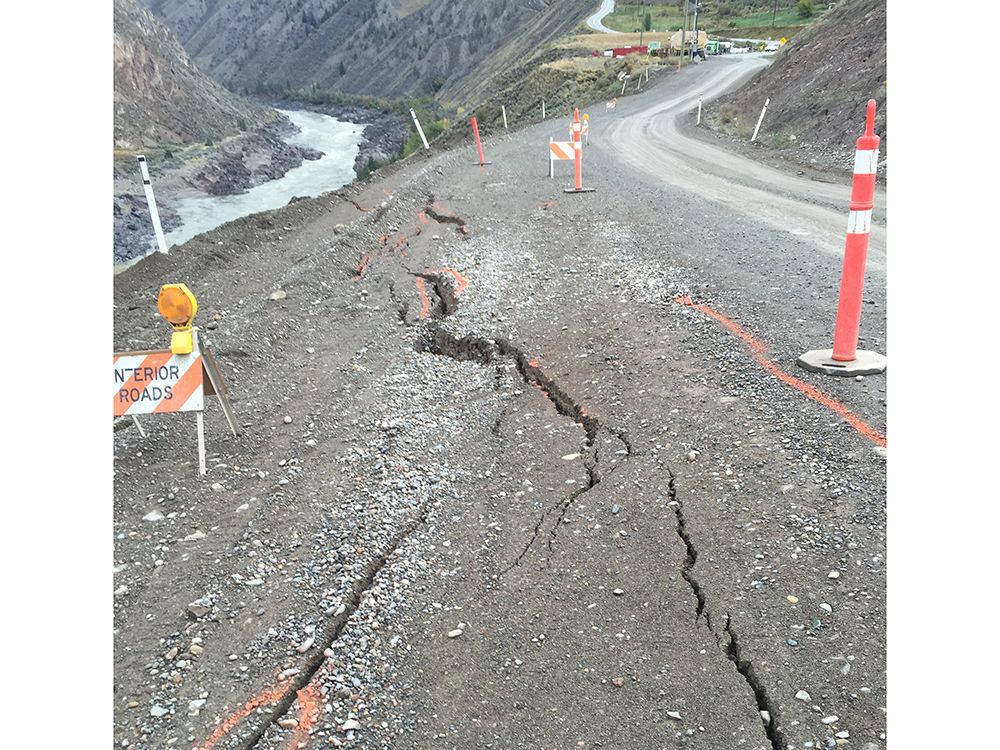 Highway 99 Near Lillooet Reopens After Landslide | Vancouver Sun