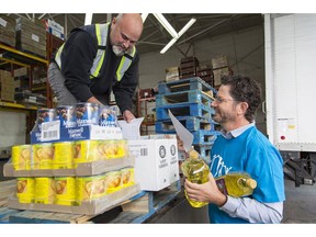 Inventory at the Greater Vancouver Food Bank is at its lowest ever. A one-day doorstep pickup blitz is planned for this weekend. [PNG Merlin Archive]