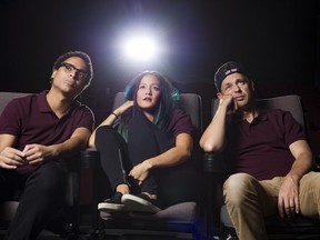 Jesse Reid, Shannon Chan-Kent and Haig Sutherland star in the Pulitzer Prize-winning drama The Flick, on at the Granville Island Stage from Sept. 29 to Oct. 29.