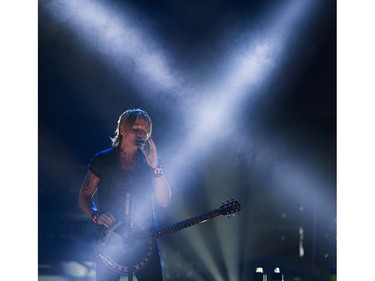 Keith Urban performs at Rogers arena during his Ripcord World Tour Vancouver, September 10 2016.