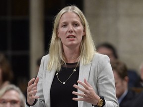Federal Environment Minister Catherine McKenna in the House of Commons last week.