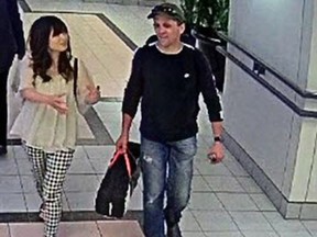William Victor Schneider, pictured here alongside Japanese student Natsumi Kogawa, has had a charge of sexual assault stayed. He is also charged in a separate case in the death of Kogawa, whose body was found in an abandoned West End mansion.