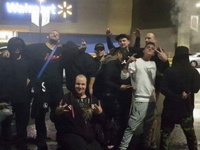 SURREY, B.C.: September 8, 2016 - Undated and unidentified members of a Surrey chapter of the Creep Catchers.  Police are discouraging vigilantism from 'creep catchers' following the online shaming of sexual predators online. Ryan LaForge is part of a Surrey chapter aiming to weed out the predators and shame them on social media. Photo from Facebook.