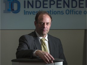 SURREY, B.C. : DECEMBER 11, 2012 -- Richard Rosenthal in the IIO Surrey board room, December 11th, is the head of the new Independent Investigations Office.  The IIO will investigate Police-involved deaths.  (Ward Perrin/PNG) (For story by  Sam Cooper/The Province)         00016917A