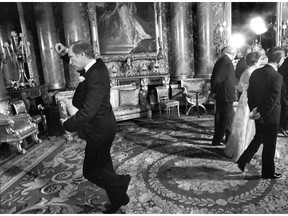 The world gasped when Pierre Trudeau pirouetted behind Queen Elizabeth II at Buckingham Palace in 1977.