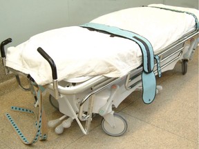 High Needs Intervention Bed used on Ashley Smith at St. Thomas psychiatric hospital.