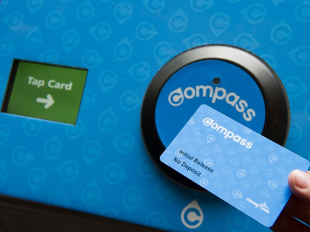 TransLink users tap Compass card 1.5 million times a day National Post