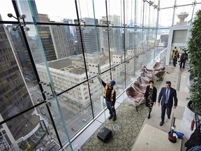 Vancouver, B.C. - April 2, 2015: Executives from the Vancouver-based law firm Bull Housser are pictured in the Telus Garden tower where the 125-year old firm moved into new offices in 2015. Bull Housser recently merged with multinational legal firm Norton Rose Fulbright. Mark van Manen /PNG Staff Photographer.