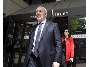 Opposition leader John Horgan poked holes this week in B.C. Premier Christy Clark's initiatives, questioning housing affordability, a ferry announcement and the 'insecure' economy.