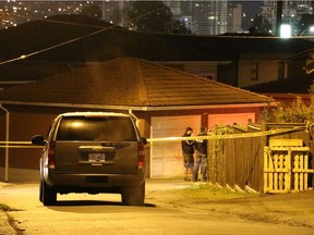 Vancouver police at the scene.(Ryan Stelting/Submitted)