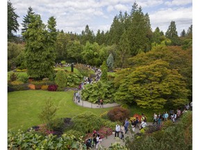 Queen Elizabeth Park and Mountain View Cemetery are both in the Riley Park neighbourhood of Vancouver.