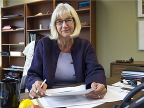 B.C. Federation of Labour president Irene Lanzinger.