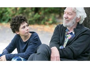 Young Vancouver actor William Ainscough has the lead role in Milton's Secret, a bullying drama that also stars Donald Sutherland and Michelle Rodriguez. [PNG Merlin Archive]