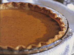 Creamy Pumpkin Pie from Williams-Sonoma, Thanksgiving.