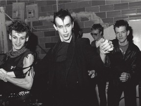Drummer Kevin Haskins (far right) turns out to also have been the ‘historian,’ in effect, of Bauhaus, the celebrated post-punk, goth rock pioneers. His new book Bauhaus Undead has plenty of band memorabilia laced with some never-before-told stories.