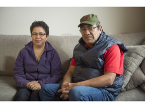 Ingrid Mendez and Bryan Cruz of Sanctuary Health visits a family in Burnaby, BC, October, 29, 2016. (Richard Lam/PNG)