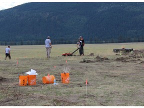 In 2014, contractors for the Department of National Defence cleared some military ordinance from Okanagan Indian Band lands near Vernon.