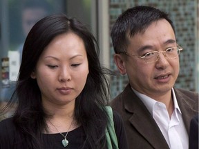 Franco Orr and his wife, Nicole Yuen, arrive at B.C. Supreme Court in Vancouver on May 30, 2013.