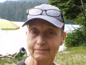 A photo of missing hiker Debbie Blair, 65, who got separated from her group on Cypress Mountain on Sept. 29.