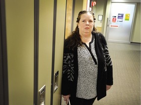 Shea Anker is a blind undergraduate anthropology student at UNBC. Her braille computer was stolen out of her locker on campus. - Photo by Brent Braaten